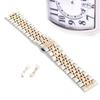 24mm Stainless Steel Watch Strap Replacement Watch Band Strap Accessory for WatchmakerRose Gold