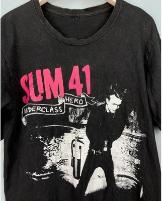 SALE SUM 41 Black Cotton T Shirt, Vintage Trending Shirt All Sizes hOT Unisex T-Shirt