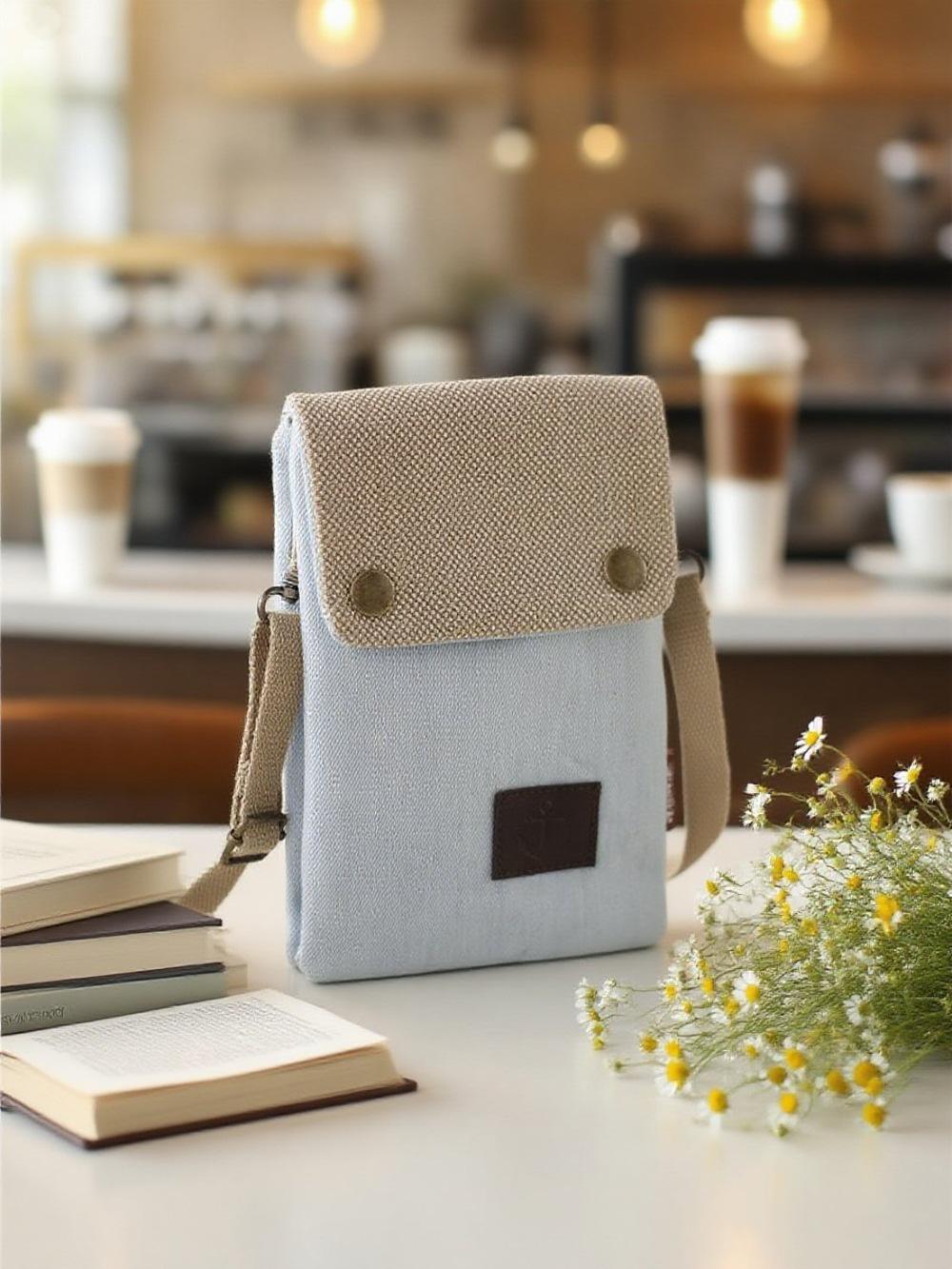 

Повседневная ретро джинсовая сумка кроссбоди 6 дюймов для женщин