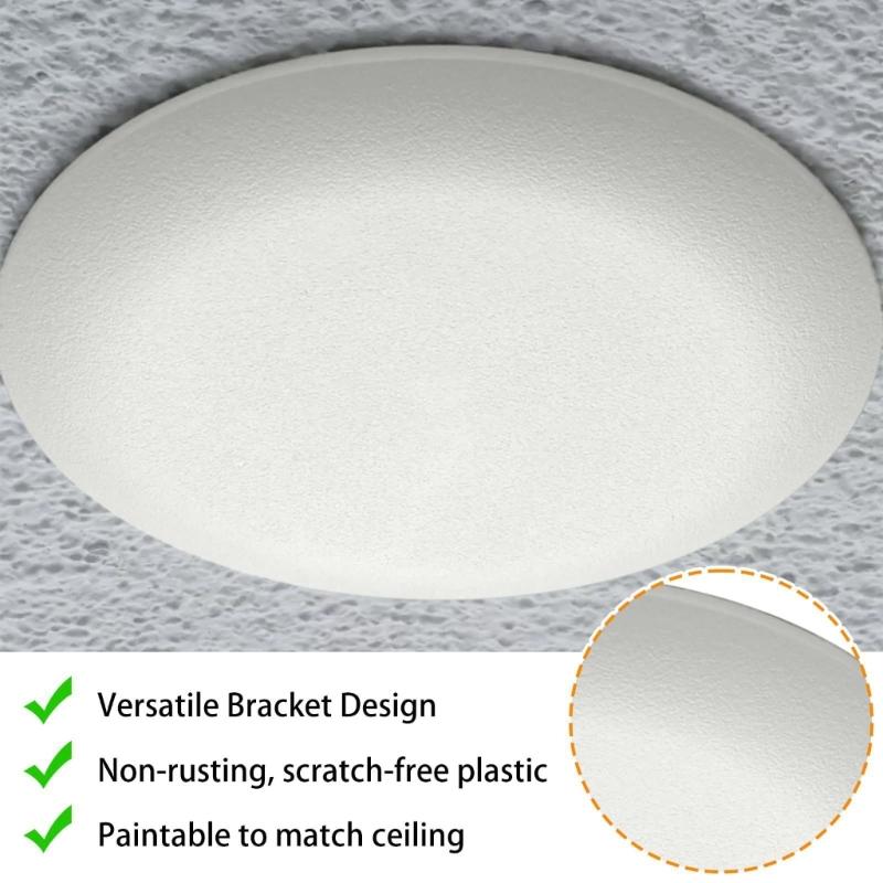 Easyly Installation Concealed Cover Plate Ceiling Cover Plate for 3.5 To 5 Inch Electrical Boxes