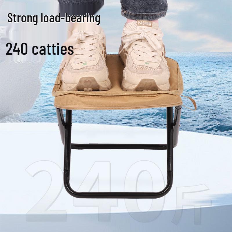 Ultra-Light Portable Folding Camping Stool: Compact Travel Chair for Outdoor, Fishing, and Hiking