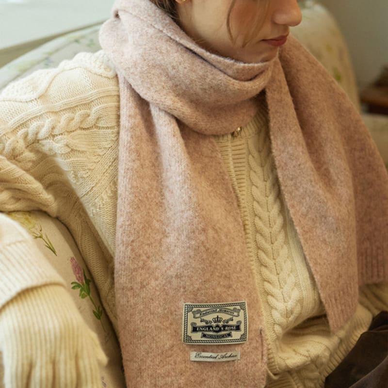 NONLOCAL Mellow Knit Muffler - 4Color