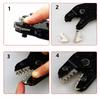 Crimping Tools SNX Interchangeable Jaw Terminals Ratcheting Pliers Sets For XH2.54/DuPont2.54/2.8/4.8/6.3/ Non-Insulated/Ferrule Clamp