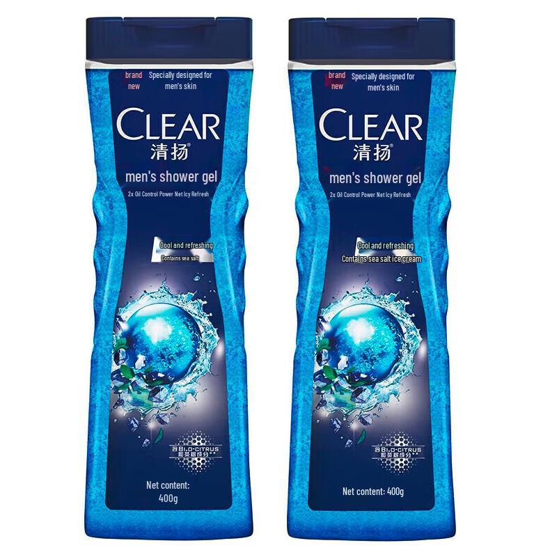 CLEAR Men s Balancing Oil Control Icy Cool Shower Gel