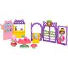 Cofanetto festa in giardino - GABBY'S DOLLHOUSE - Kitty Fairy - 3 personaggi - 18 pezzi - Accessori inclusi