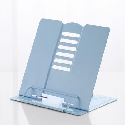 Desk Metal Adjustable Book Stand Reading Holder with 6 Adjustable Positions for Textbooks Music Books Cookbook Holder