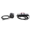Electric Bike Light Kit High Visibility LED Headlight and Turn Signal Rear Light with Switch 24‑48V