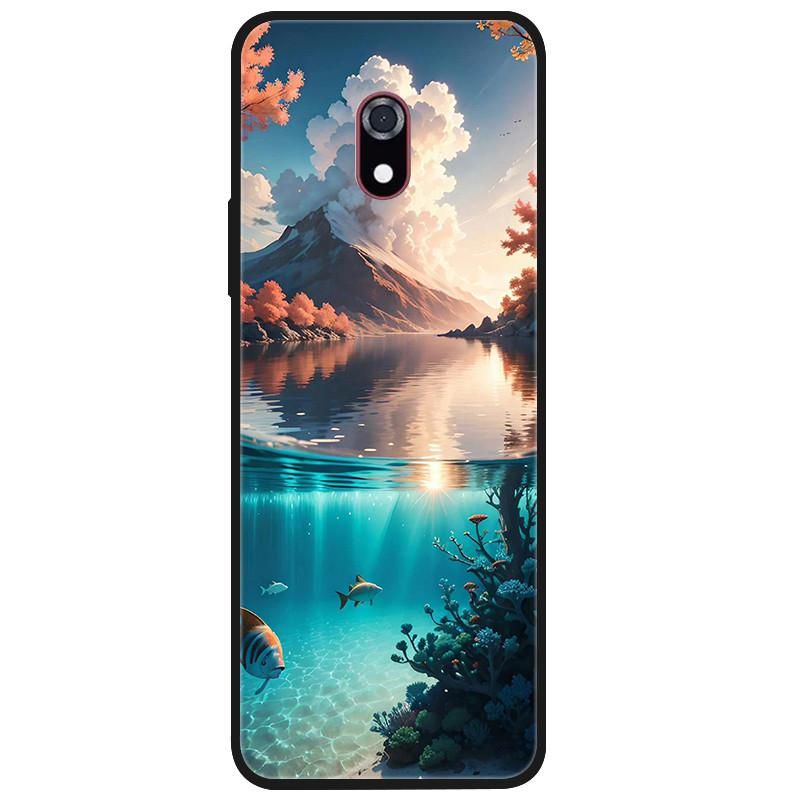 For Xiaomi Qin F22 Luxury Exquisite Painting TPU Soft Silicone Hard Shell For Qin F22 Creativity Rose Anti-drop Phone Cover