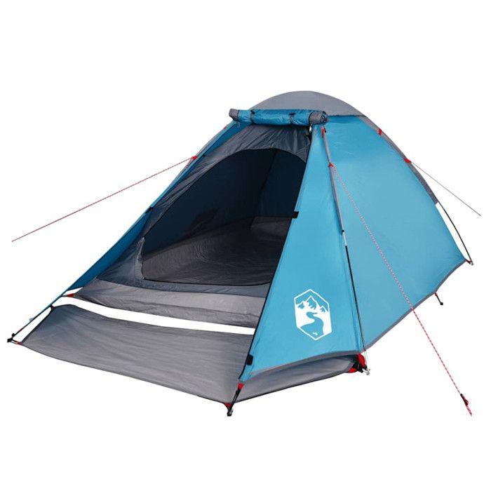 VidaXL Tente de camping à dôme 2 personnes bleu imperméable, tente, abri de camping, abri de jardin, tente de jardin, abri 94766