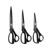 Stainless Steel Anti-Oxidation Tailor Shears with Black Finish - Multi-Size, Fast Shipping Available