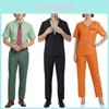 Fantasias de Cosplay do Nick Wilde de Zootopia com Macacão Laranja de Prisão Para Diversão na Festa de Halloween