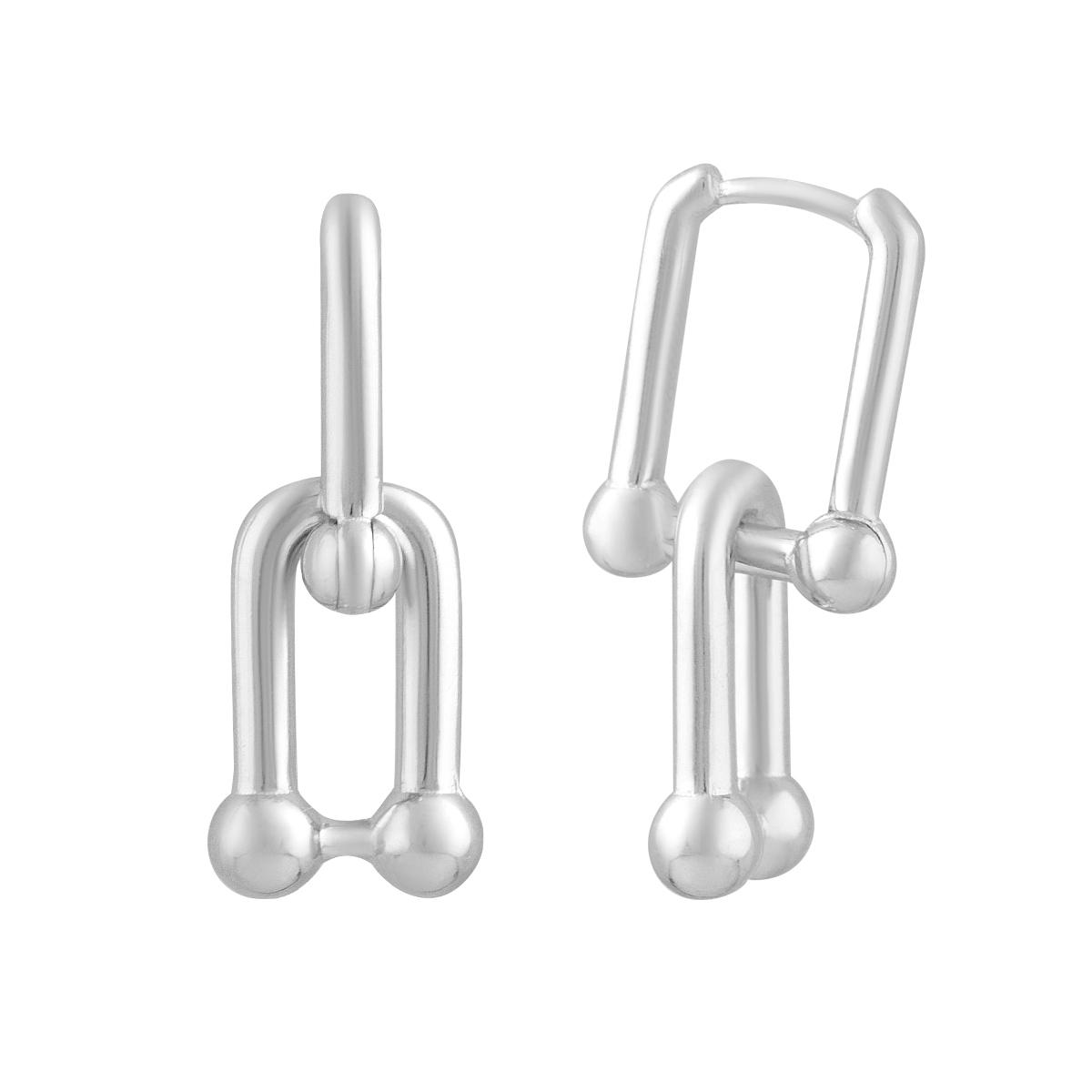 

Срібні сережки-підвіски (2130321)