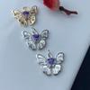 Rhinestone Butterfly Pendant Beads - DIY Jewelry Making Accessories