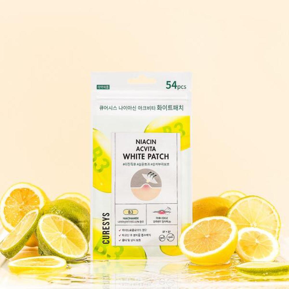 

CURESYS Niacin Arcvita Белый пластырь 54 листа (мокрый/угревая сыпь)
