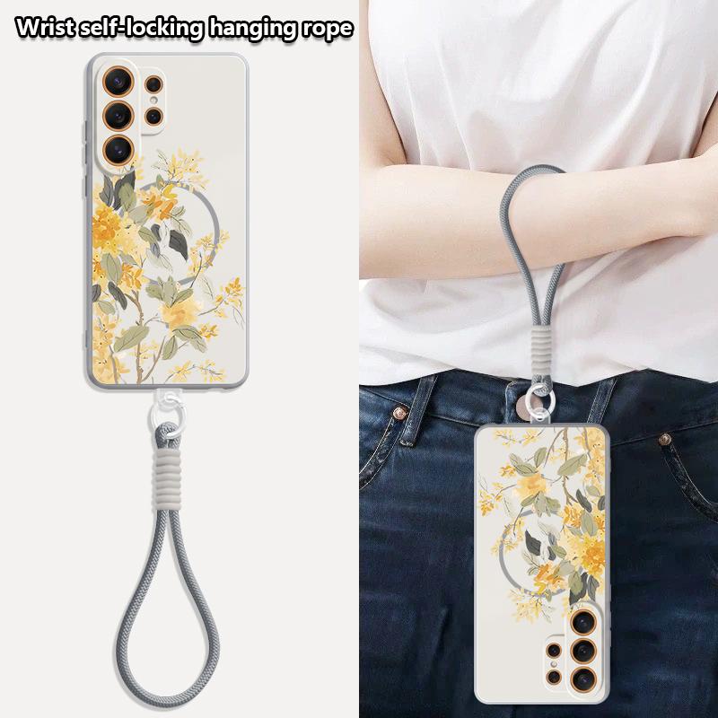 INS Sunflower Print Case For Samsung S26 Ultra S25 FE S24 S24 Plus A57 A37 A17 A56 A36 A16 A55 A35 A15 A54 5G Hybrid Magnetic Matte Cover