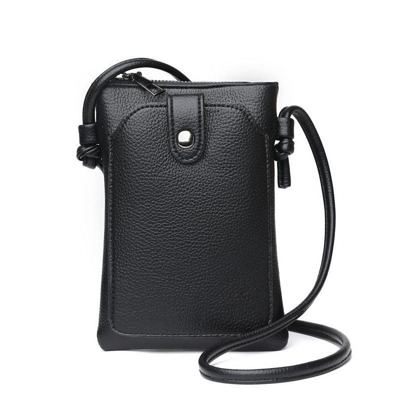 

Women s 2025 Cell Phone Crossbody Bag - Soft Leather Mini Shoulder Pouch