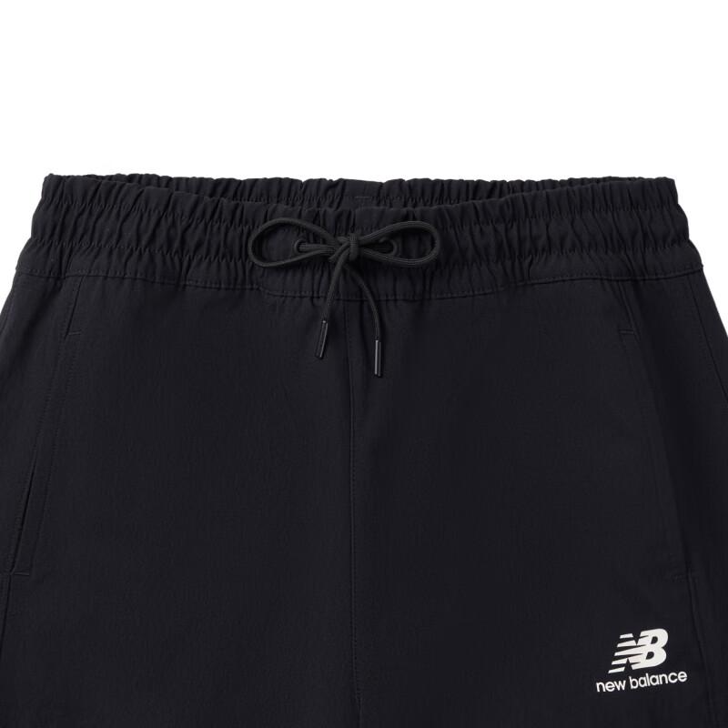 New Balance Knitted Sweatpants Women's Black Moderate Cuffed Pants AWP33306-BK
