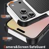 Anti-Dust Military Protective Case for Iphone 17 Pro Max Air Iphone17 16 15 Plus 14 13 Pro Mobile Phone Bag Covers