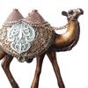 Camel Figurine for Tabletop Display, Home Decor, Resin Animal Sculpture Living Room And Office