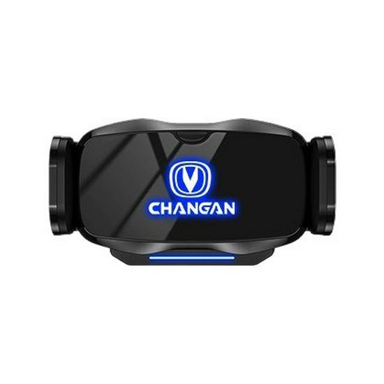 Illuminated Car Logo Phone Holder for Changan Models: Eado, Oshan, CS75 & More