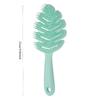1 PC Long-handled Leaf Shampoo Brush, Fluffy and Soft Massage Brush, Scalp Meridian Shampoo and Massage Comb In One, Holiday Gift