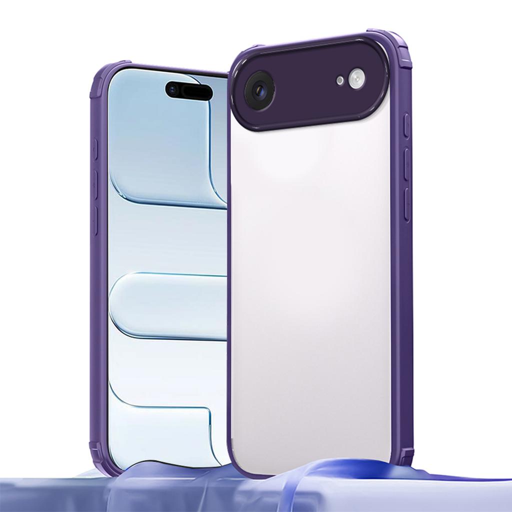 For iPhone Air Case Reinforced Corner Shockproof TPU + Acrylic Phone Cover