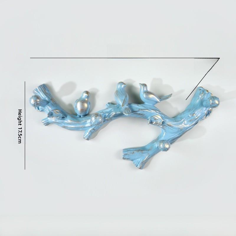 Sleek Bird Wall Hook Resin Organizer For Bathroom And Bedroom Storage Accessory