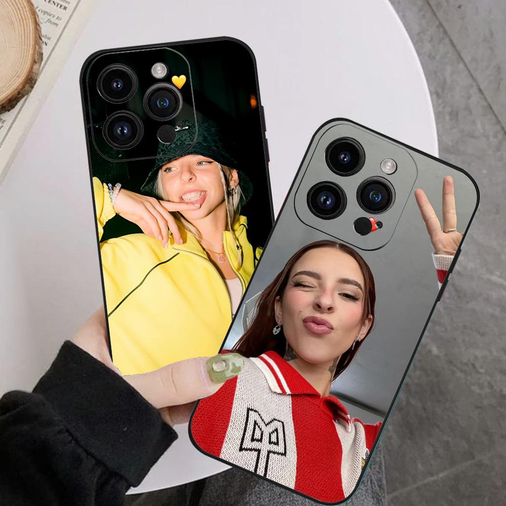 Young Miko Phone Case For Iphone 16 15 11 13 14 Pro Max 7 8 Plus X Xr Xs Max 12mini Black Shell Cover Case
