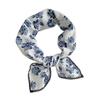Headscarf summer women's pastoral spring and summer literary scarf square scarf fashion scarf floral headband decorative silk scarf