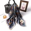 Luxury New Printed Scarves Women's Silk Scarf Spring and Summer Floral Decorations Small Neckties Hairbands Bags Wholesale