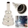 Hot Air Gun Nozzle Handheld Hot Airgun Torch Metal Wind Nozzle Replacement Accessories High-Quality Welding Tools Accessories