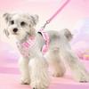 Adjustable Dog Harness Leash Set Escape-Proof Pet Walking Rope Dog Chest Strap  Pet Accessories