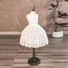 Sottogonna Crinolina Stile Principessa per Bambina Struttura con Cerchi in Acciaio Lunghezza 45 cm Sottoveste in Poliestere per Costumi Occasioni Speciali