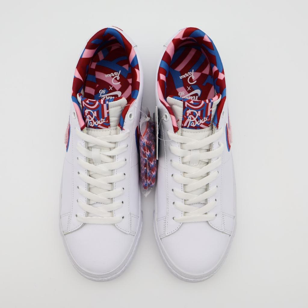 CN4507-100 Parra Nike SB Blazer Low White Red Pink (Men's)