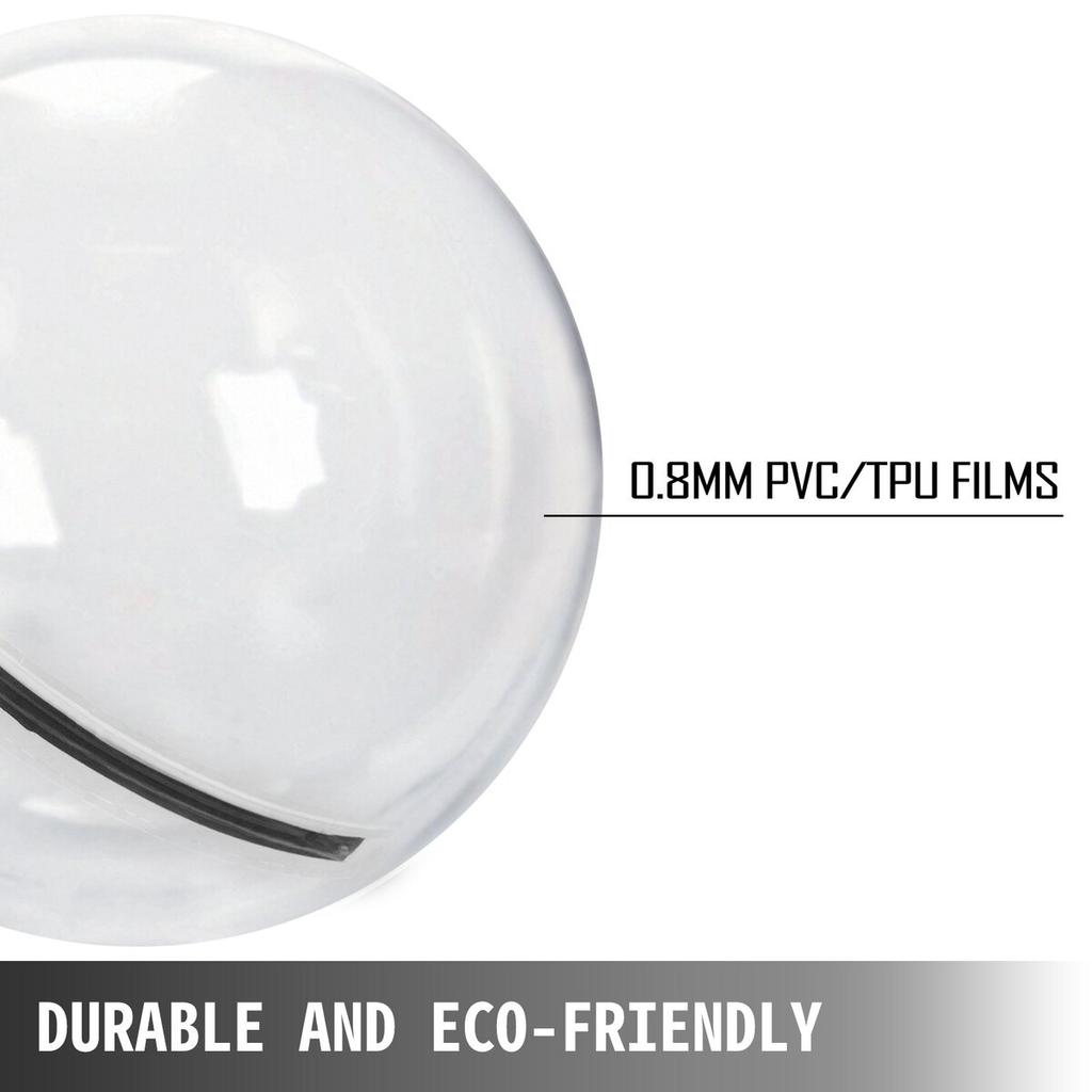Vevor 2m Wasserlaufball aufblasbar PVC Schwimm Zorb Ball Wasserdicht