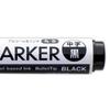 Plus Whiteboard Medium Round Pack of x 10 Markers, Black, Point, Tip, 10, 423-283