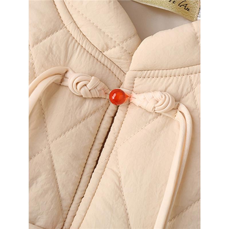 Women's Plus Size Thickened Down Cotton Vest for Autumn/Winter - Sleeveless Jacket for Middle-Aged and Elderly
