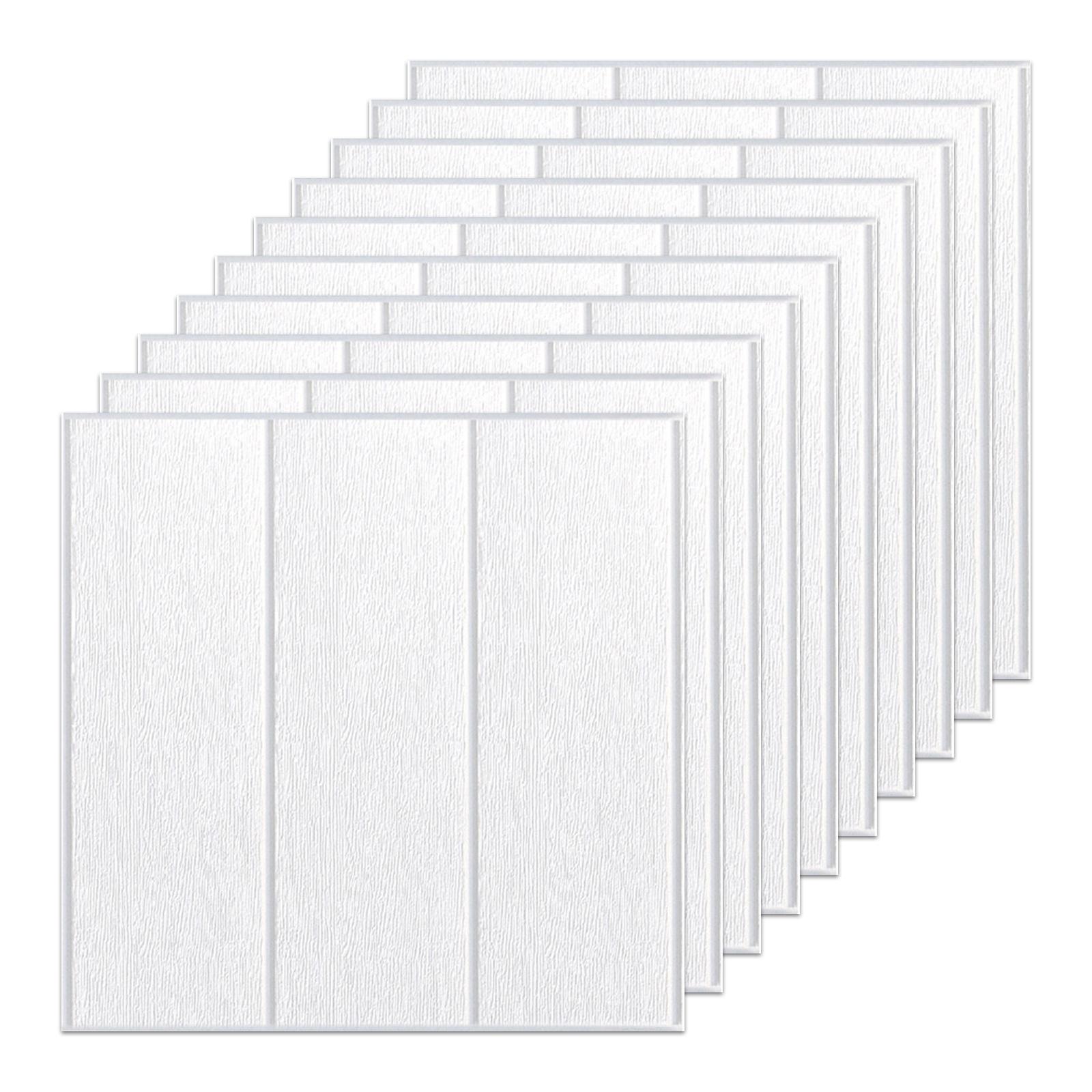 

Brick Wall Panels Self-adhesive Wall Stickers Moist-proof DIY Friendly Oilproof Strong Adhesion Waterproof 35*35cm