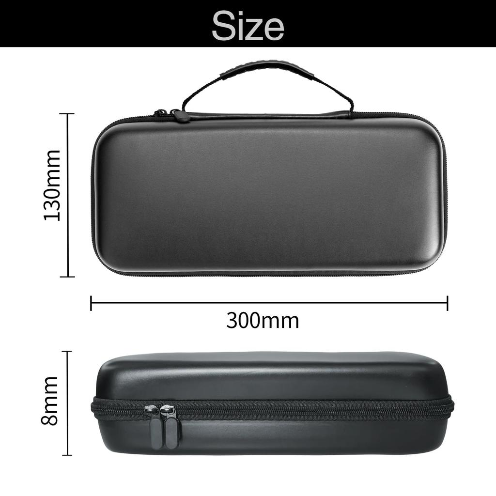 For ASUS ROG Ally X Gaming PC, Portable Hard Case for ROG Ally X Gaming Console - Lightweight, Full Protection, Waterproof and Dustproof (Case Only)