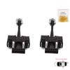 BDP1239-1 2 Pieces Rear Left AND Right Door Catch Hinge Brake Stop Check Strap Limiter for Chevrolet Vauxhall Opel Zafira B 2005-2014 13214193
