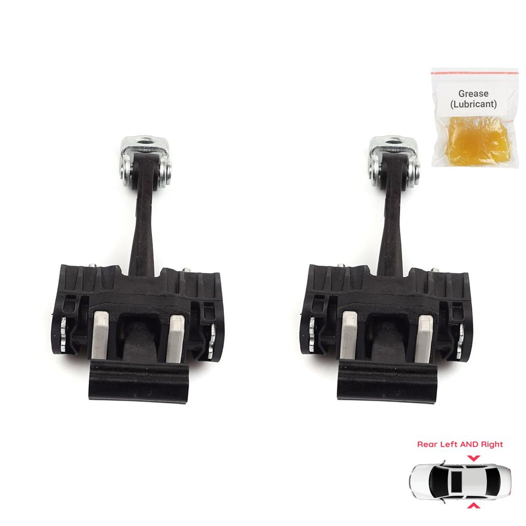 BDP1239-1 2 Pieces Rear Left AND Right Door Catch Hinge Brake Stop Check Strap Limiter for Chevrolet Vauxhall Opel Zafira B 2005-2014 13214193