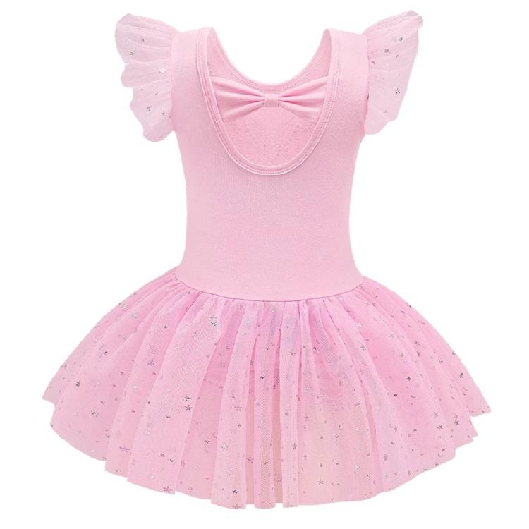 Ballet Performances Wear Leotard Comfortable Girls Dance Dress Glittering Sequins for Childrens Dance Gymnastics