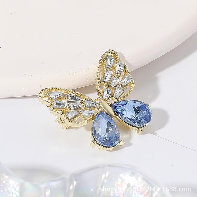 New Alloy Brooch High-end Niche Women's Peony High-end Pin Coat Suit High-end Versatile Brooch