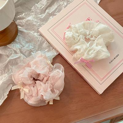 Riska Mini Ribbon Hair Scrunchie Hair Tie
