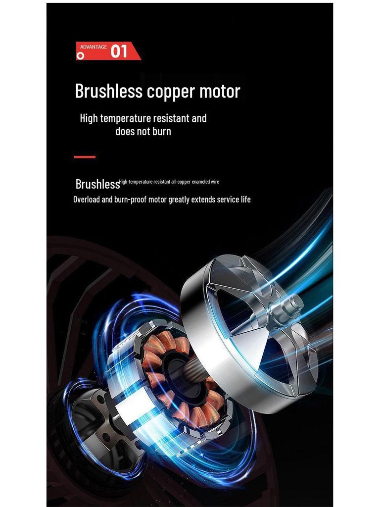 Cordless Brushless Handheld Concrete Vibrator – Industrial Grade Multifunctional Tool