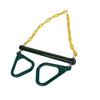 Outdoor Toy Trapeze Swing Bar Rings Chain Set Accessories for Gym