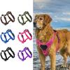 Lightweight Breathable H-shaped Dog Harnesses with Leather Handle Adjustable Reflective Soft Nylon Vest Harness Dogs Accessories
