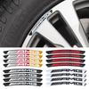 Car Sticker 4Pcs Car Wheel Badge Sticker Emblem Decoration for  Mercedes Benz W124 W205 W211 W203 W204 W168 CLA CLK CLS GLA GLC