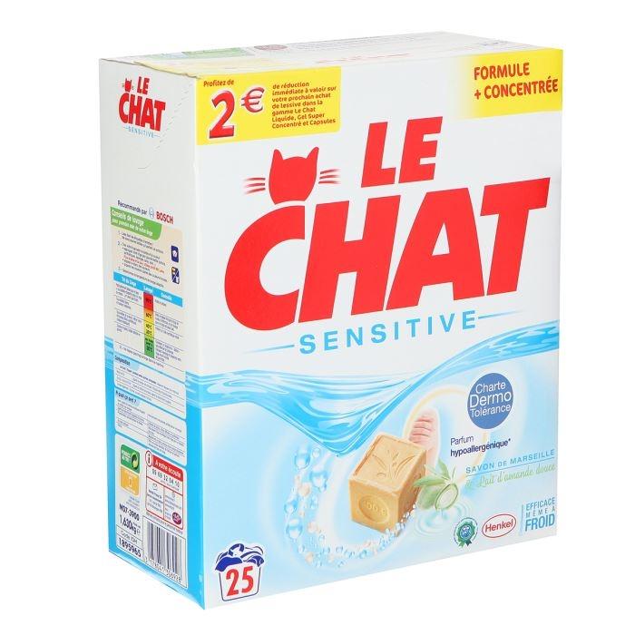 Buy Le Chat Lessive Sensitive En Poudre 25 Lavages At Affordable Prices Free Shipping Real Reviews With Photos Joom