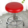 Rotary Stool Cover with Elastic Band Anti-slip Waterproof Faux Leather Oil-Proof Heat